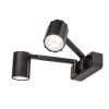 Rábalux , 73028 , Karter , Wall lights , matte black , IP20 , GU10
