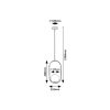 Rábalux , 72028 , Ghita , Pendants , black , IP20 , E27