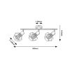 Rábalux , 71067 , Fran , Ceiling lights , matte black , IP20 , E27
