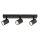 Rábalux , 73025 , Rogelio , Ceiling lights , matte black , IP20 , GU10