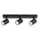 Rábalux , 73025 , Rogelio , Ceiling lights , matte black , IP20 , GU10
