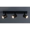 Rábalux , 73025 , Rogelio , Ceiling lights , matte black , IP20 , GU10