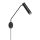 Rábalux , 73041 , Senobia , Wall lights , black , IP20 , GU10