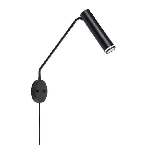 Rábalux , 73041 , Senobia , Wall lights , black , IP20 , GU10