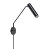 Rábalux , 73041 , Senobia , Wall lights , black , IP20 , GU10
