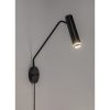 Rábalux , 73041 , Senobia , Wall lights , black , IP20 , GU10