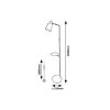 Rábalux , 74229 , Azim2 , Floor lamps , black , IP20 , E27