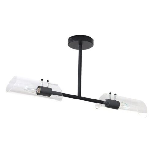 Rábalux , 75028 , Teodoro , Bathroom lights , black , IP44 , E14