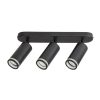 Rábalux , 73035 , Senobia , Ceiling lights , black , IP20 , GU10