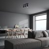Rábalux , 73035 , Senobia , Ceiling lights , black , IP20 , GU10