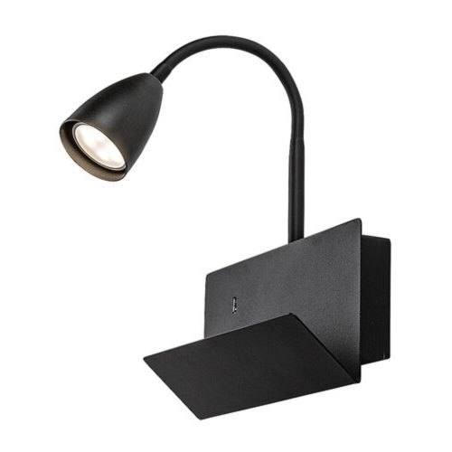 Rábalux , 71089 , Tacito , Wall lights , black , IP20 , GU10