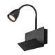 Rábalux , 71089 , Tacito , Wall lights , black , IP20 , GU10