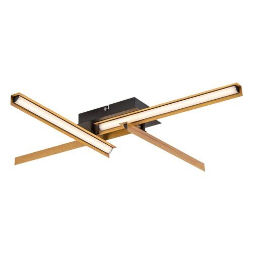 Rábalux , 71145 , Remiel , Ceiling lights , matte black , IP20 , 3000