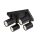 Rábalux , 73026 , Rogelio , Ceiling lights , matte black , IP20 , GU10