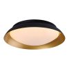 Rábalux , 71187 , Hafsa , Ceiling lights , black/ gold , IP20 , 3000