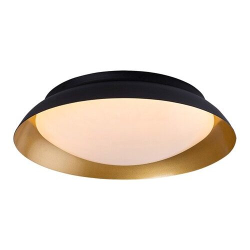 Rábalux , 71187 , Hafsa , Ceiling lights , black/ gold , IP20 , 3000