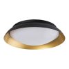Rábalux , 71187 , Hafsa , Ceiling lights , black/ gold , IP20 , 3000