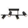 Rábalux , 73044 , Maximilian , Ceiling lights , matte black , IP20 , GU10