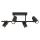 Rábalux , 73044 , Maximilian , Ceiling lights , matte black , IP20 , GU10