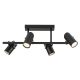 Rábalux , 73044 , Maximilian , Ceiling lights , matte black , IP20 , GU10