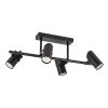Rábalux , 73044 , Maximilian , Ceiling lights , matte black , IP20 , GU10