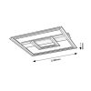 Rábalux , 71071 , Sidona , Ceiling lights , black , IP20 , 3000