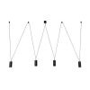 Rábalux , 73038 , Senobia , Pendants , black , IP20 , GU10