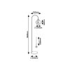 Rábalux , 74025 , Ricardo , Floor lamps , black , IP20 , E27