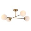Rábalux , 71082 , Kiara , Ceiling lights , gold , IP20 , E27