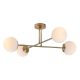 Rábalux , 71082 , Kiara , Ceiling lights , gold , IP20 , E27