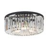 Rábalux , 71093 , Eloisa , Ceiling lights , black , IP20 , E27