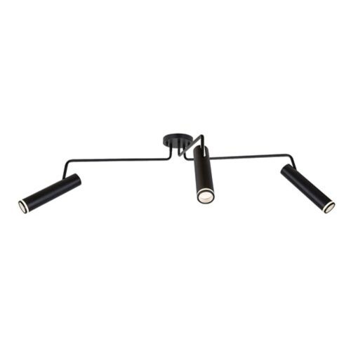 Rábalux , 73039 , Senobia , Ceiling lights , black , IP20 , GU10