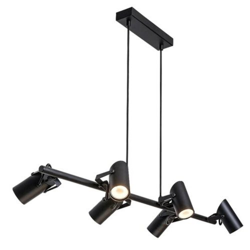 Rábalux , 73045 , Maximilian , Pendants , matte black , IP20 , GU10