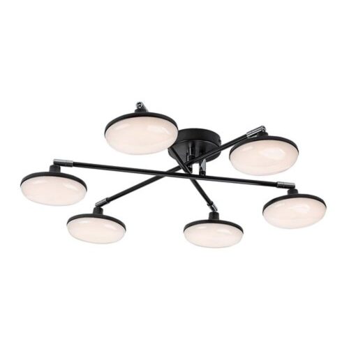 Rábalux , 71063 , Madi , Ceiling lights , matte black , IP20 , 3000