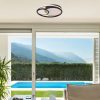 Rábalux , 71044 , Leola , Ceiling lights , black , IP20 , 3000, 4000, 6000