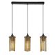 Rábalux , 72153 , Roxas , Pendants , matte black , IP20 , E27