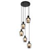Rábalux , 72272 , Florian , Pendants , matte black , IP20 , E27