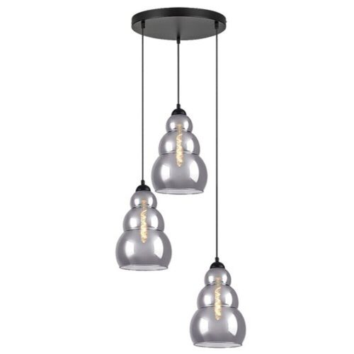 Rábalux , 72213 , Salvatore , Pendants , black , IP20 , E27