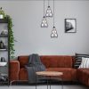 Rábalux , 72213 , Salvatore , Pendants , black , IP20 , E27