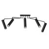 Rábalux , 73040 , Senobia , Ceiling lights , black , IP20 , GU10