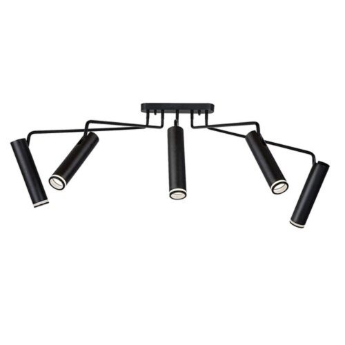 Rábalux , 73040 , Senobia , Ceiling lights , black , IP20 , GU10