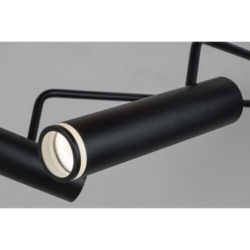 Rábalux , 73040 , Senobia , Ceiling lights , black , IP20 , GU10