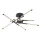 Rábalux , 71056 , Henli , Ceiling lights , black , IP20 , 3000