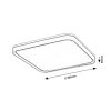 Rábalux , 71029 , Liatris , Ceiling lights , grey , IP20 , 3000