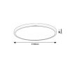 Rábalux , 71073 , Paulos , Ceiling lights , white , IP20 , 4000