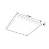 Rábalux , 71078 , Damek2 , Ceiling lights , white , IP20 , 4000