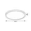 Rábalux , 71097 , Gonzalo , Recessed and surface mounted lighting , black , IP20 , 3000,4000,6000