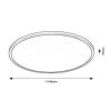 Rábalux , 71158 , Ezio , Recessed and surface mounted lighting , matte black , IP20 , 3000