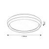 Rábalux , 71159 , Fontana , Ceiling lights , brown , IP20 , 3000