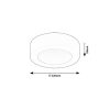 Rábalux , 71192 , Shaun2 , Recessed and surface mounted lighting , white , IP20 , 4000